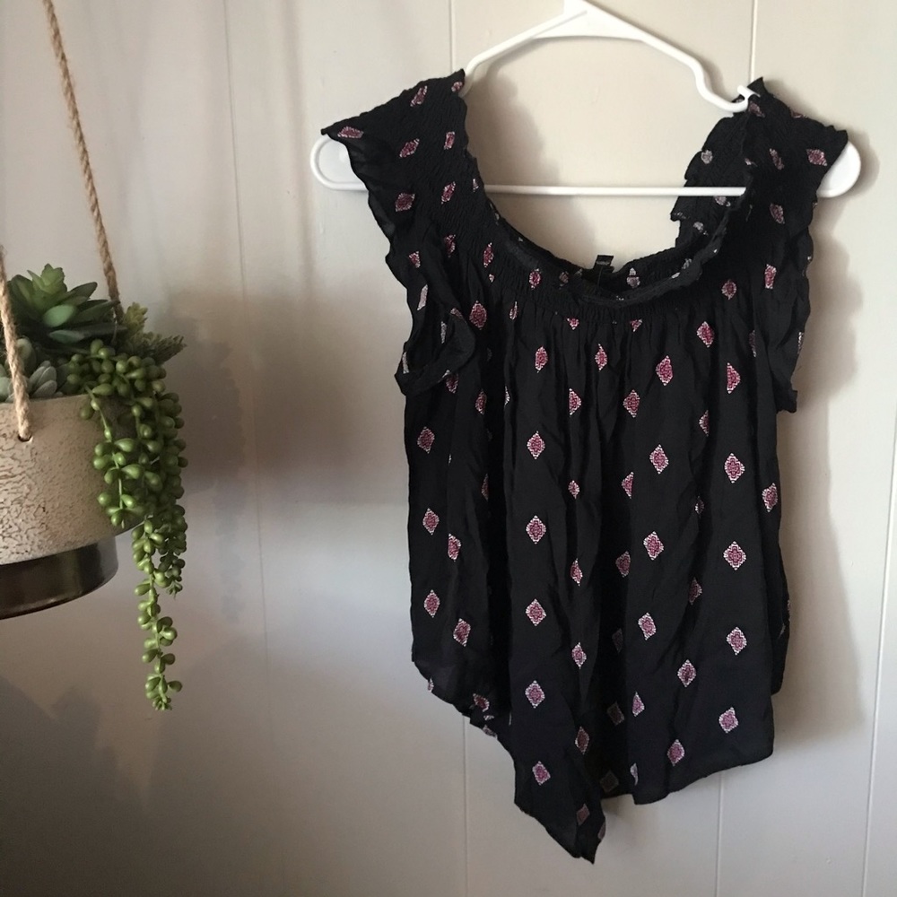 Boho Off the Shoulder Top